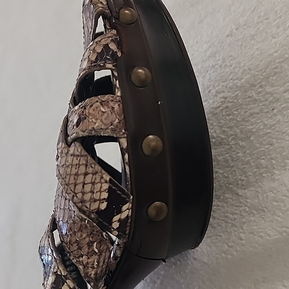 Stuart Weitzman platform snake slides - Picture 5 of 5